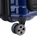 Delsey Paris Shadow 5.0 - 4 - Rollen - Kabinentrolley mit Vordertasche S 55 cm erw. USB (marineblau) - Markenkoffer