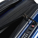 Delsey Paris Shadow 5.0 - 4 - Rollen - Kabinentrolley mit Vordertasche S 55 cm erw. USB (marineblau) - Markenkoffer