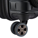 Delsey Paris Shadow 5.0 - 4 - Rollen - Kabinentrolley mit Vordertasche S 55 cm erw. USB (schwarz) - Markenkoffer