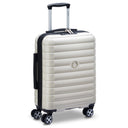 Delsey Paris Shadow 5.0 - 4 - Rollen - Kabinentrolley Slim Line USB 55 cm (elfenbein) - Markenkoffer