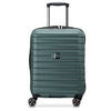 Delsey Paris Shadow 5.0 - Maleta de cabina de 4 ruedas Slim Line USB 55 cm (verde)