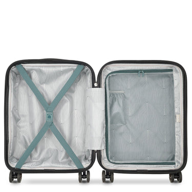 Delsey Paris Shadow 5.0 - 4 - Rollen - Kabinentrolley Slim Line USB 55 cm (grün) - Markenkoffer