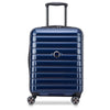 Delsey Paris Shadow 5.0 - Maleta de cabina de 4 ruedas Slim Line USB 55 cm (color: azul marino)