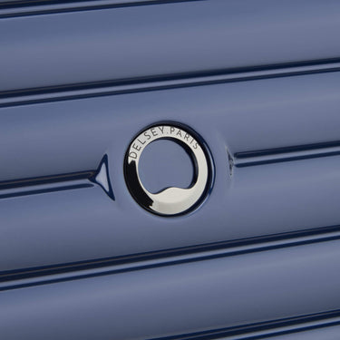 Delsey Paris Shadow 5.0 - 4 - Rollen - Kabinentrolley Slim Line USB 55 cm (marineblau) - Markenkoffer