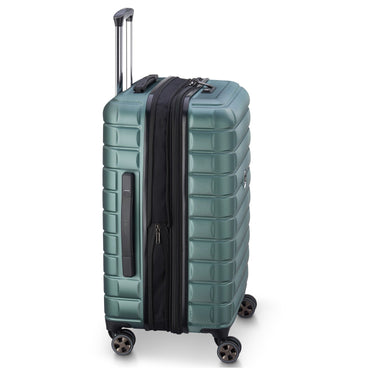 Delsey Paris Shadow 5.0 - 4 - Rollen - Trolley erw. 66 cm (grün) - Markenkoffer