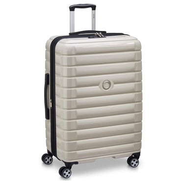 Delsey Paris Shadow 5.0 - 4 - Rollen - Trolley erw. 75 cm (elfenbein) - Markenkoffer