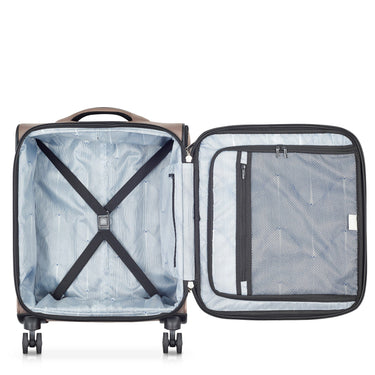 Delsey Paris Sky Max 2.0 Slim Line - 4 - Rollen - Kabinentrolley 55 cm (beige) - Markenkoffer