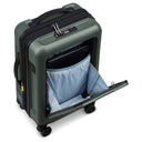 Delsey Paris Turenne 2.0 - 4 - Rollen - Kabinentrolley S 56 cm erw. (grün) - Markenkoffer