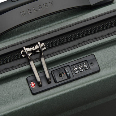Delsey Paris Turenne 2.0 - 4 - Rollen - Kabinentrolley Slim 55 cm (grün) - Markenkoffer