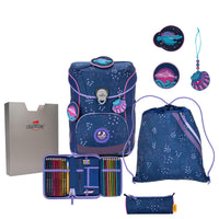 DerDieDas ErgoFlex Easy - Schulranzen Set 5tlg. 950 g (Deep Ocean) - Markenkoffer