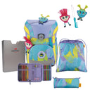 DerDieDas ErgoFlex Easy - Schulranzen Set 5tlg. 950 g (Hippie Hair) - Markenkoffer