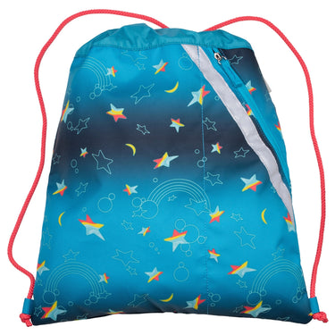 DerDieDas ErgoFlex Exklusiv LED - Schulranzen Set 5tlg. 800g (Rainbow Star) - Markenkoffer