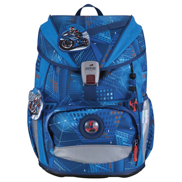 DerDieDas ErgoFlex Light - Schulranzen Set 5tlg. 800g (Turbo Speed) - Markenkoffer