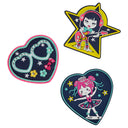 DerDieDas ErgoFlex Max Superflash Neon - Schulranzen Set 5tlg. 950g (Neon Star) - Markenkoffer