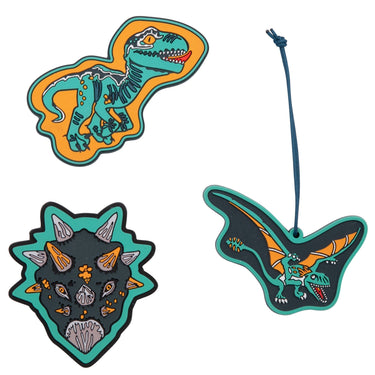 DerDieDas ErgoFlex - Schulranzen Set 5tlg. 800g (Dino Time) - Markenkoffer