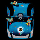 DerDieDas ErgoFlex Tiny Exklusiv LED - Schulranzen Set 5tlg. 900g (Rainbow Star) - Markenkoffer