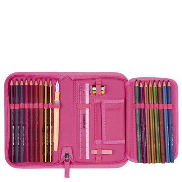 DerDieDas ErgoFlex Tiny Exklusiv Superflash - Schulranzen Set 5 tlg. (Coral Reef) - Markenkoffer