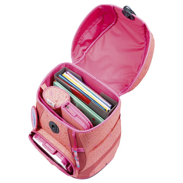 DerDieDas ErgoFlex Tiny Exklusiv Superflash - Schulranzen Set 5 tlg. (Coral Reef) - Markenkoffer