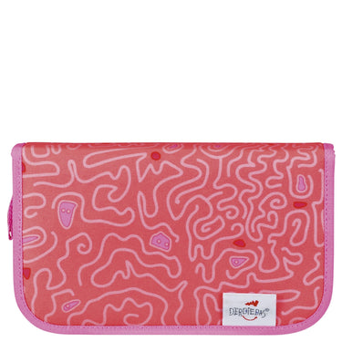 DerDieDas ErgoFlex Tiny Exklusiv Superflash - Schulranzen Set 5 tlg. (Coral Reef) - Markenkoffer