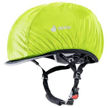 Deuter Helmet Cover - Fahrradhelm Regenschutz 28 cm (neon) - Markenkoffer