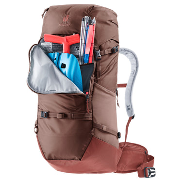 Deuter Rise 32+ SL - Women's Schneeschuhtouren Rucksack 70 cm (raisin - caspia) - Markenkoffer