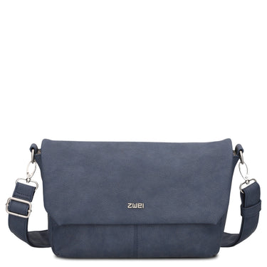 zwei Mademoiselle M60 - Bolso de Hombro 33 cm (nubuck-azul)