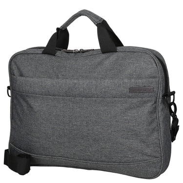 D&N Basic Line - Aktentasche 43 cm Polyester (grau) - Markenkoffer