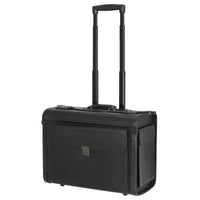 D&N Business - 2-Rollen Pilotenkoffer 48 cm PU (schwarz) - Ansicht 2