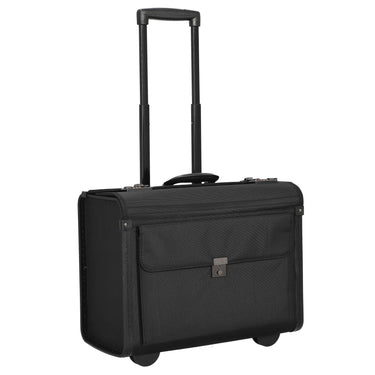 D&N Business & Travel - Pilotenkoffer 48 cm (schwarz) - Markenkoffer
