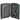 D&N Travel Line 2900 - 4 - Rollen - Kabinentrolley S 55 cm (dunkelgrün) - Markenkoffer