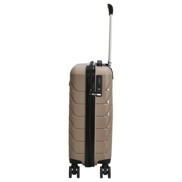 D&N Travel Line 4100 - 4-Rollen-Kabinentrolley S 54 cm (taupe) - Ansicht 3