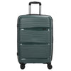 D&N Travel Line 4300 - Maleta de 4 ruedas M 66 cm (color: púrpura)