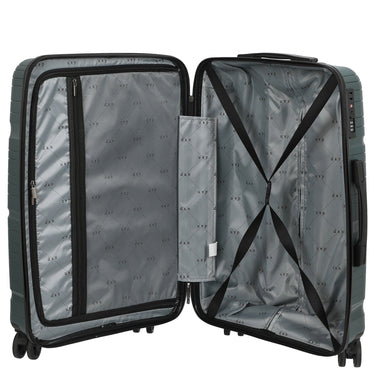 D&N Travel Line 4300 - 4-Rollen-Trolley M 66 cm (dunkelgrün) - Ansicht 6