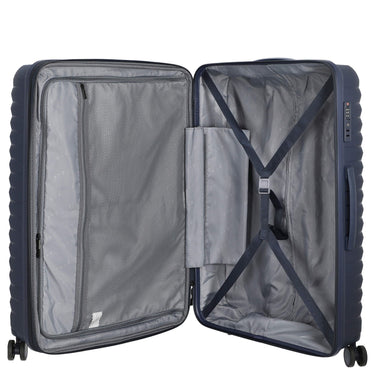 D&N Travel Line 4500+ - 4-Rollen-Trolley L 75 cm erw. (dunkelblau) - Ansicht 6