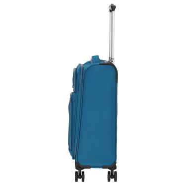 D&N Travel Line 9204 - 4 - Rollen - Kabinentrolley S 55 cm (blau) - Markenkoffer