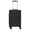 D&N Travel Line 9204 - Maleta de cabina 4 ruedas S 55 cm (color: negro)