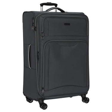 D&N Travel Line 9204 - 4 - Rollen - Trolley L 76 cm (grau) - Markenkoffer