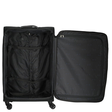 D&N Travel Line 9204 - 4 - Rollen - Trolley L 76 cm (schwarz) - Markenkoffer