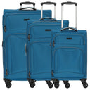 D&N Travel Line 9204 - Trolley - Set, 3tlg. (blau) - Markenkoffer