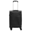 D&N Travel Line 9504 - Maleta de cabina 4 ruedas S 55 cm (negro)