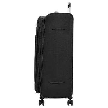 D&N Travel Line 9504 - 4 - Rollen - Trolley L 76 cm erw. (black) - Markenkoffer