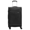 D&N Travel Line 9504 - Maleta de 4 ruedas M 67 cm exp. (color: negro)
