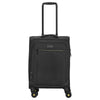 D&N Travel Line 9704 - Maleta de cabina 4 ruedas S 55 cm (negro)