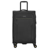 D&N Travel Line 9704 - Maleta de 4 ruedas M 68 cm adulto (negro)