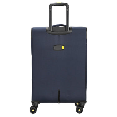 D&N Travel Line 9704 - 4 - Rollen - Trolley M 68 cm erw. (dark blue) - Markenkoffer