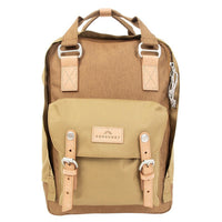 Doughnut Macaroon Euro 16 - Rucksack 38 cm (khaki x camel) - Markenkoffer