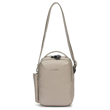 pacsafe V Tour Crossbody - Umhängetasche 28.5 cm (beige)
