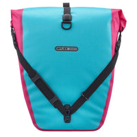 Ortlieb Back-Roller Cyber 20 QL 2.1 - Bolsa trasera para rueda trasera 42 cm (azul cyber rosa)