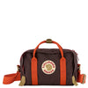 Fjällräven Kånken Koncept - Bolso bandolera 22 cm (black oak-rowan red)