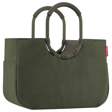 reisenthel Shopping Loopshopper L - Einkaufstasche mit Bügel 46 cm (dark matcha) - Ansicht 2